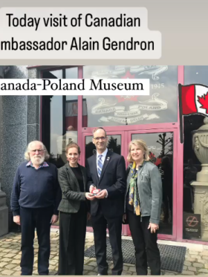 Bezoek van Canadees Ambassadeur Alain Gendron
